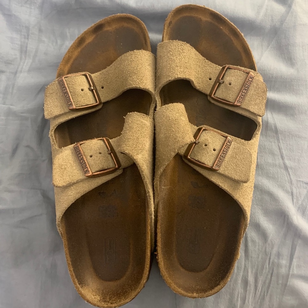 Suede soft footbed Arizona Birkenstock’s